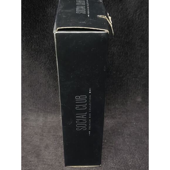 Kraftware Collection Fleur De Lis Black Pastime Ice Bucket Social Club Wine Plug - Picture 3 of 9